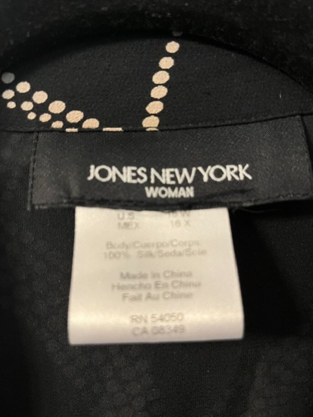Jones New York Woman Full Length Dress Size 16W - Picture 5 of 6